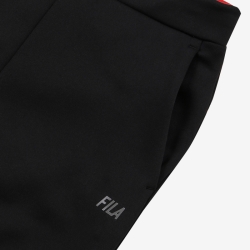 Fila Slim Fit Brushed Training - Naisten Housut - Mustat | FI-56578